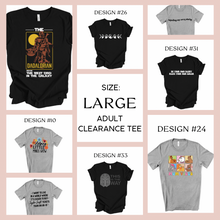  Large Clearance Adult T-Shirt