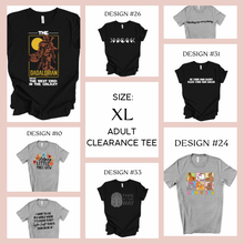  XL Clearance Adult T-Shirt