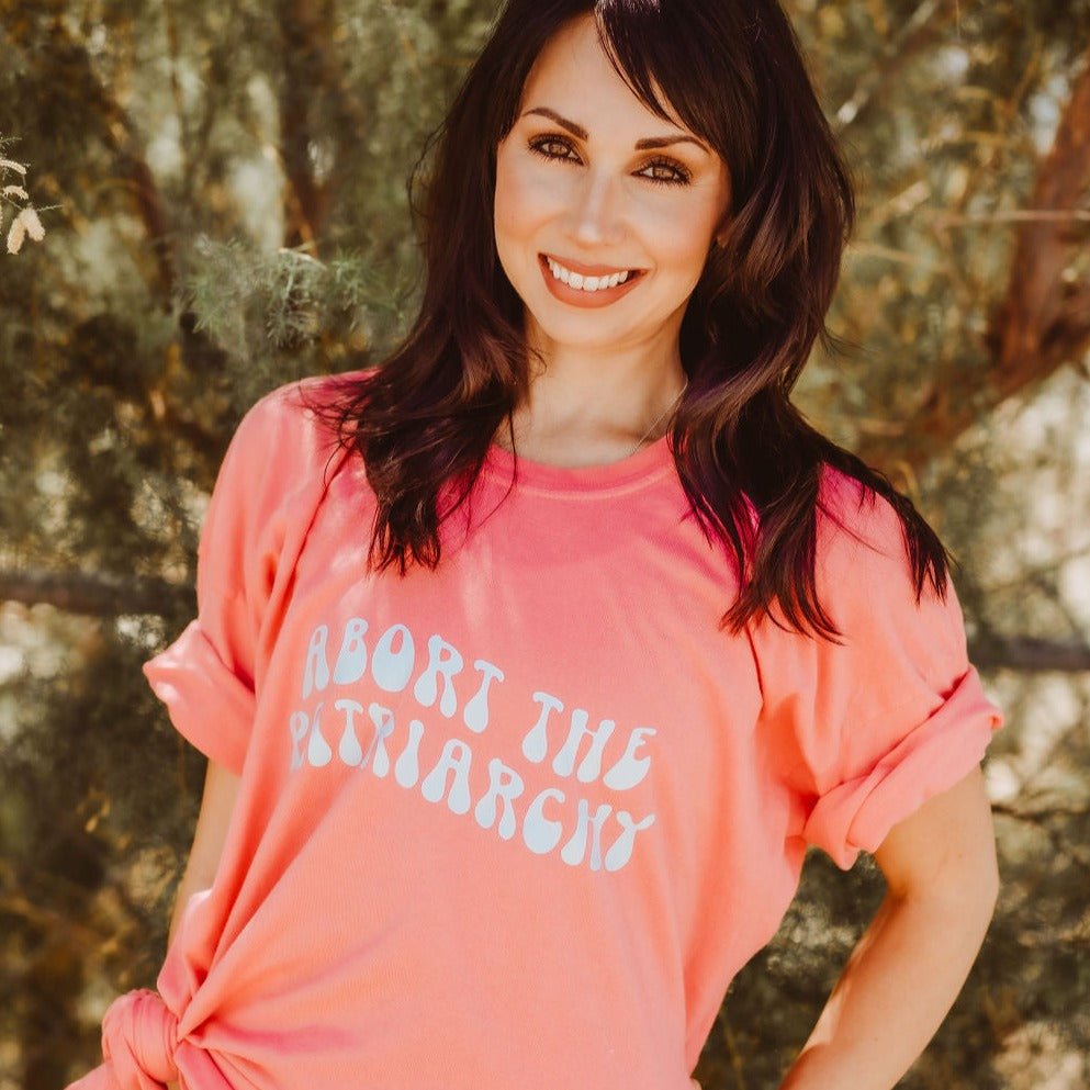 Abort the Patriarchy | Adult Vintage T-Shirt - S & K Collective