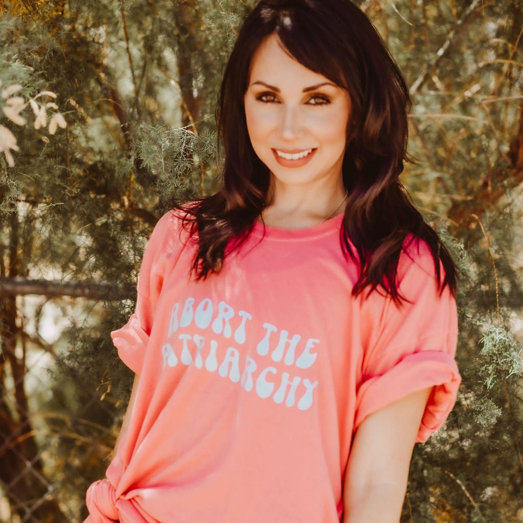 Abort the Patriarchy | Adult Vintage T-Shirt - S & K Collective