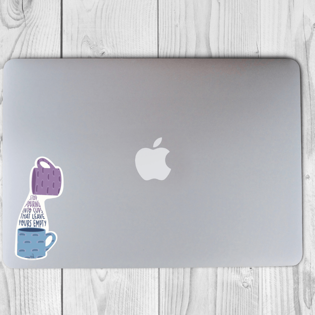 Cups | Die Cut Sticker - S & K Collective