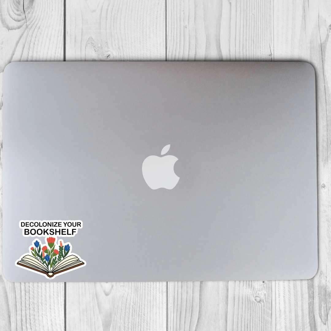 Decolonize Your Bookshelf | Die Cut Sticker - S & K Collective