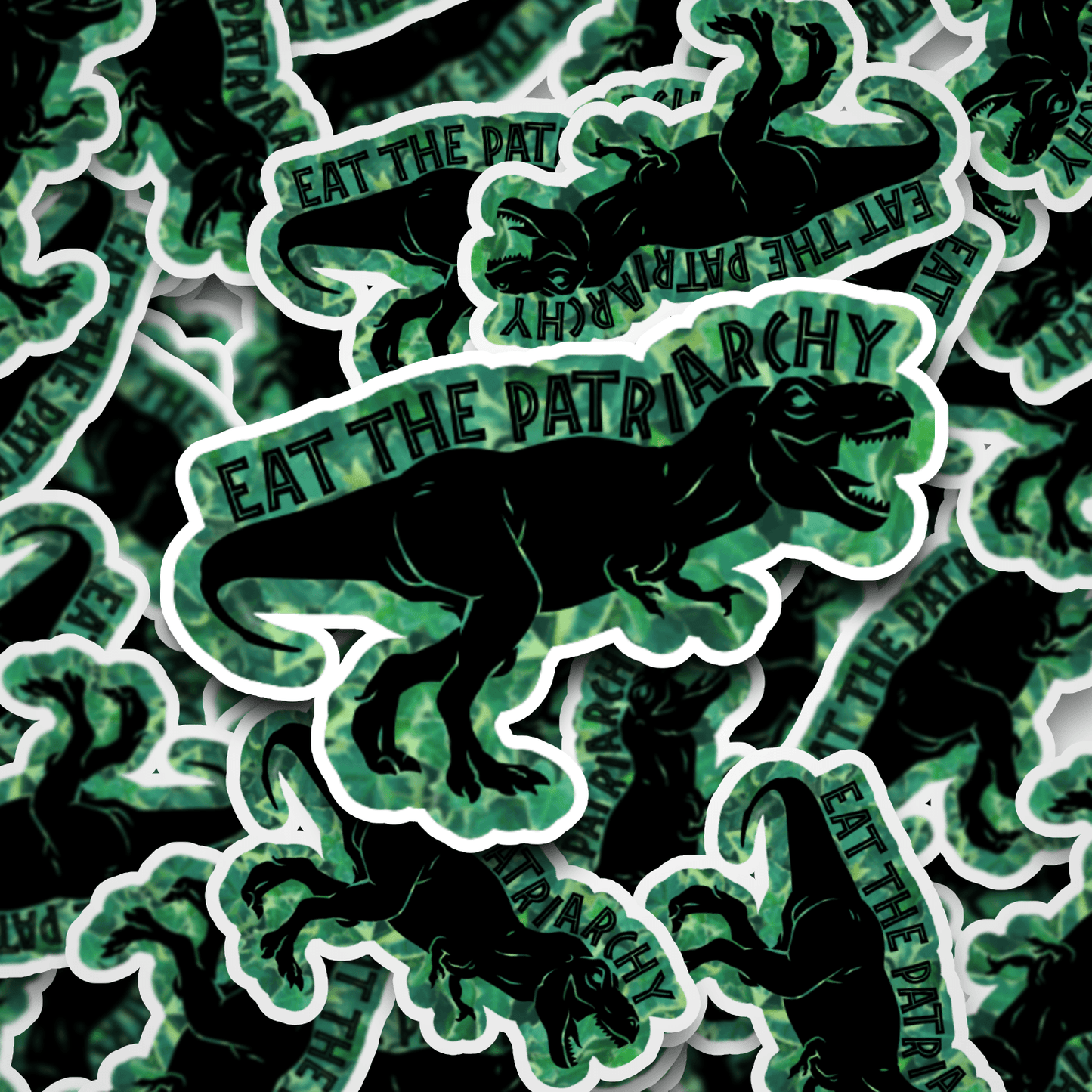 Eat The Patriarchy | Die Cut Sticker - S & K Collective