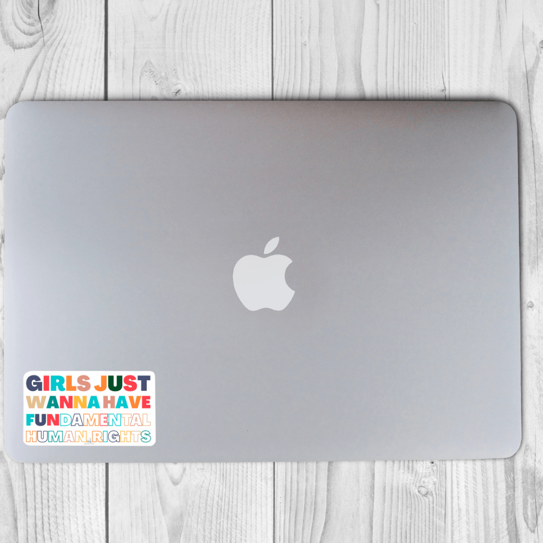 Fundamental Rights | Die Cut Sticker - S & K Collective