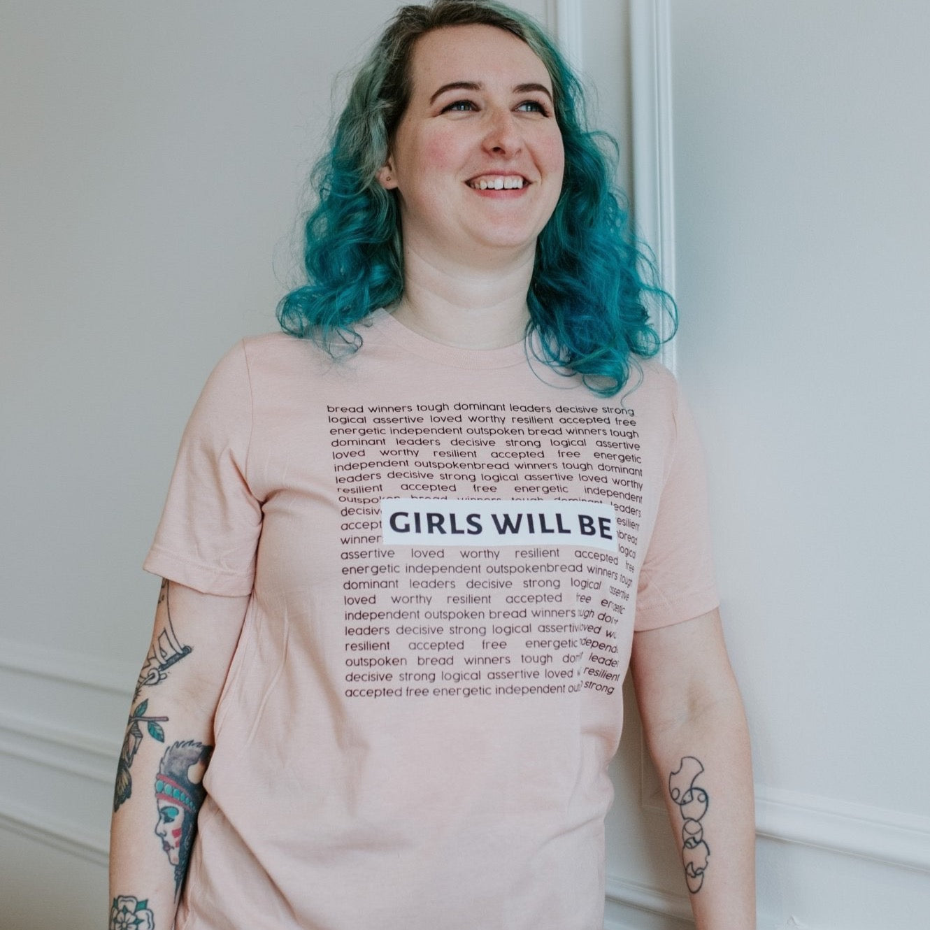 Girls will be | Adult T-Shirt - S & K Collective