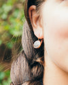 Silver French Drop Earrings