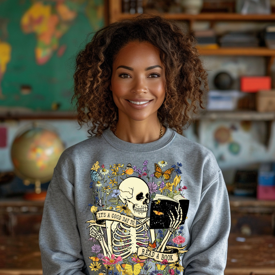 A Good day to Read a Book | Adult Sweatshirt