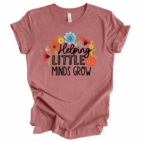 Helping Little Minds Grow | Adult T-Shirt