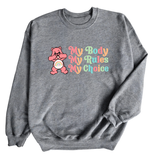 Pro Choice Bear | Adult Sweatshirt