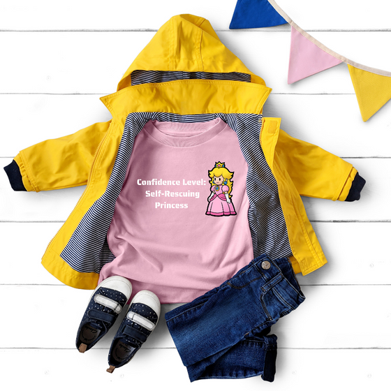 Self Rescuing Princess | Kids T-Shirt