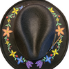 Samples Indigenous Floral felt hat