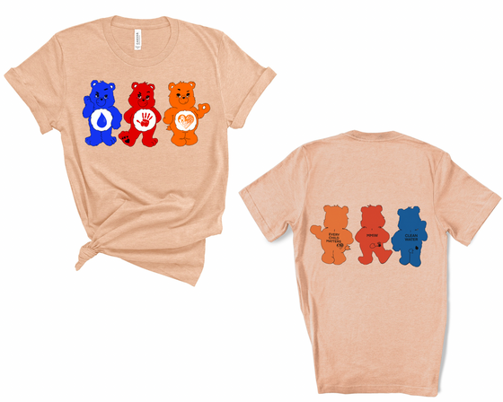 Indigibears © Double Sided | Adult T-Shirt