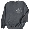 Me and Karma Vibe Like That | Embroidered Adult Sweatshirt