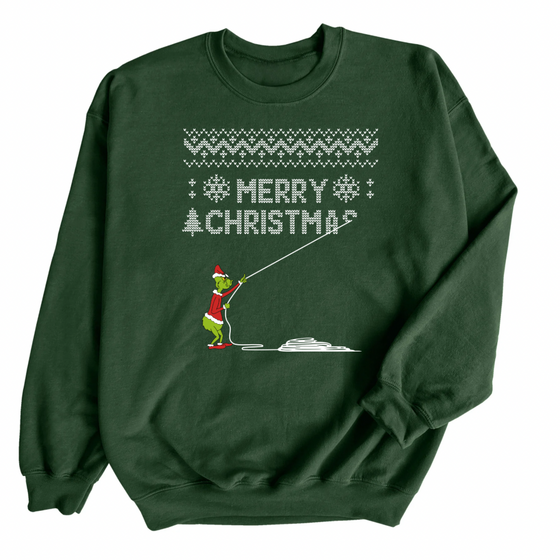 Merry Grinch Christmas | Adult Sweatshirt