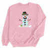 Book Snowman | Adult Sweatshirt