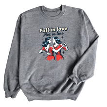  Fall in Love not in Line | Adult Sweatshirt