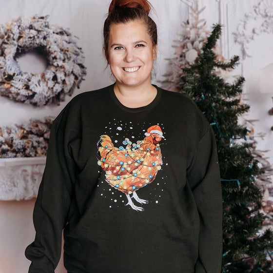 Christmas Chicken | Adult Sweatshirt