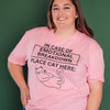 In Case of Emotional Breakdown, Place Cat Here | Adult T-Shirt