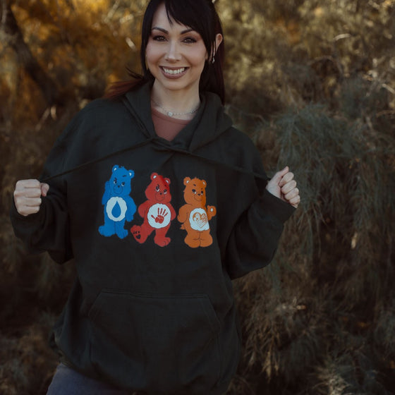 Double Sided Indigibears Care © | Adult Hoodie