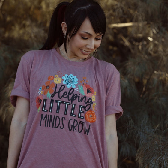 Helping Little Minds Grow | Adult T-Shirt