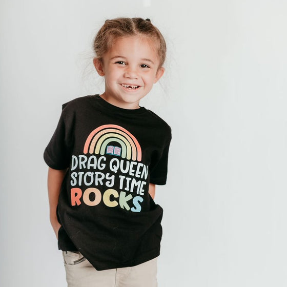 Drag Queen story time rocks | Kids T-Shirt