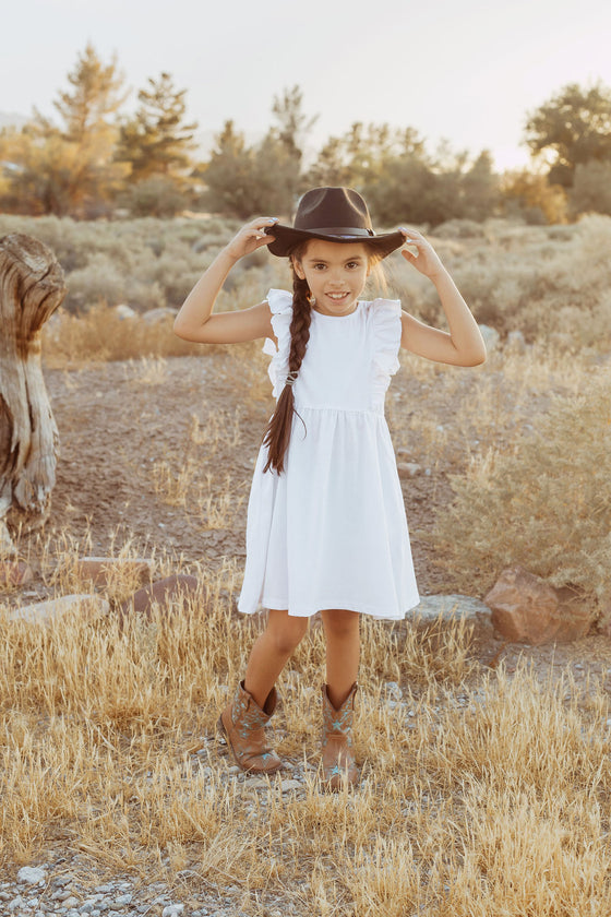 Samples Indigenous Floral felt hat