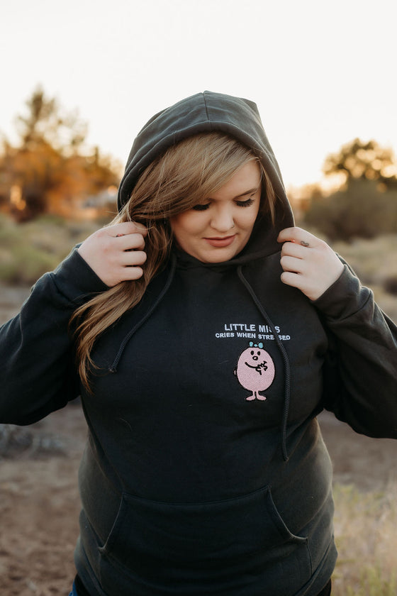 Little Miss Cries when Stressed | Adult Hoodie