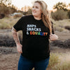 Naps Snacks Equality | Adult T-Shirt