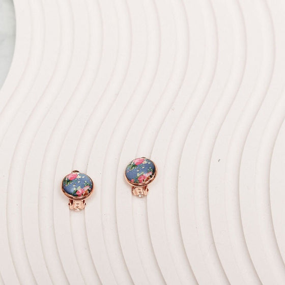 Sapphire Serenity Studs | 12mm Earrings