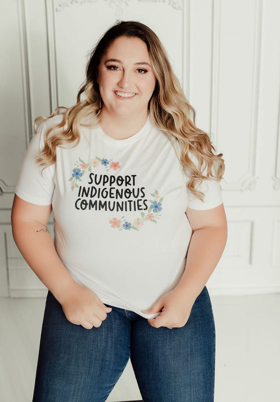 Form Fitting Support Indigenous Communities | Adult tee
