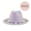 Indigenous Floral felt hat