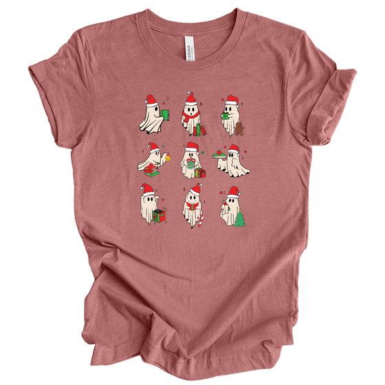 Christmas Ghosts | Adult T-Shirt