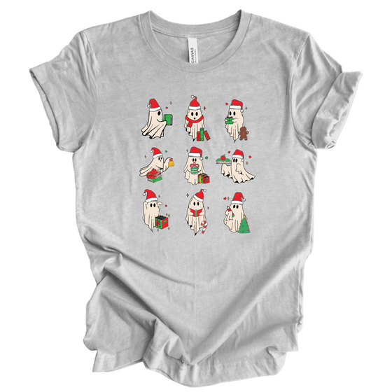 Christmas Ghosts | Adult T-Shirt