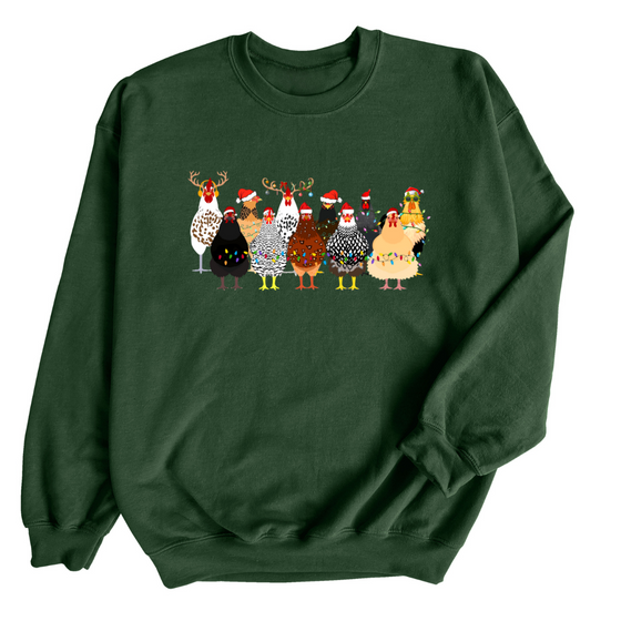 Clucking Christmas | Adult Sweatshirt