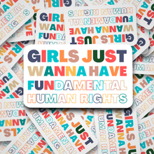  Fundamental Rights | Die Cut Sticker