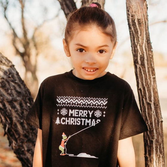 Merry Grinch Christmas | Kids T-Shirt