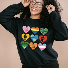  Social Justice Hearts © | Adult Sweatshirt