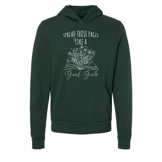 Spread those pages like a good girl | Adult Sweatshirt