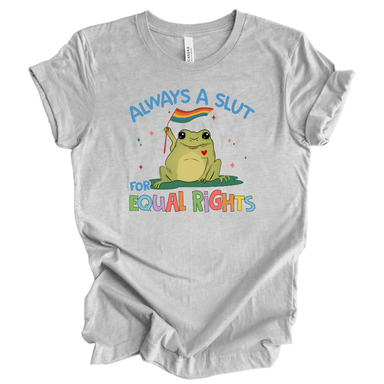 Equal Rights Frog | Adult T-Shirt