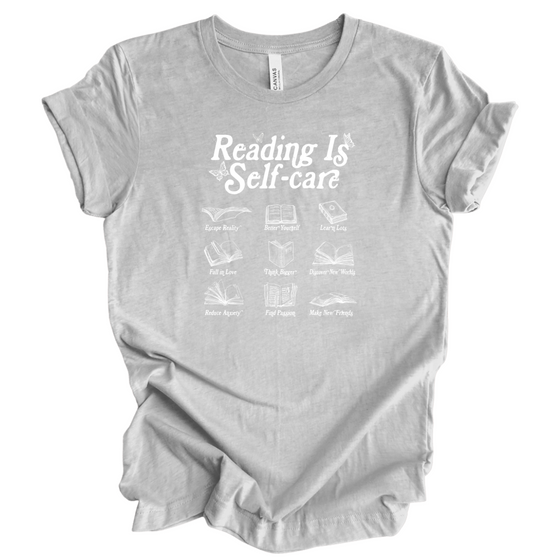 Reading is Self Care | Adult T-Shirt