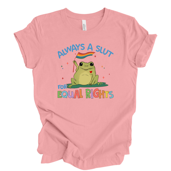 Equal Rights Frog | Adult T-Shirt