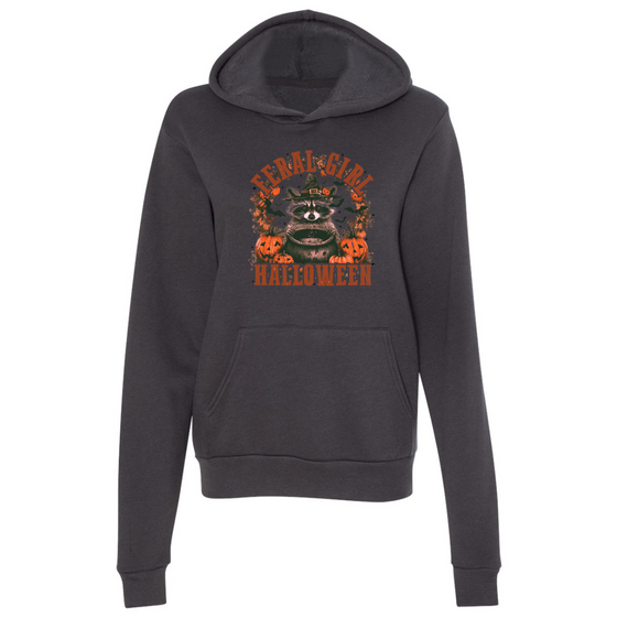 Feral Girl Halloween | Adult Sweatshirt