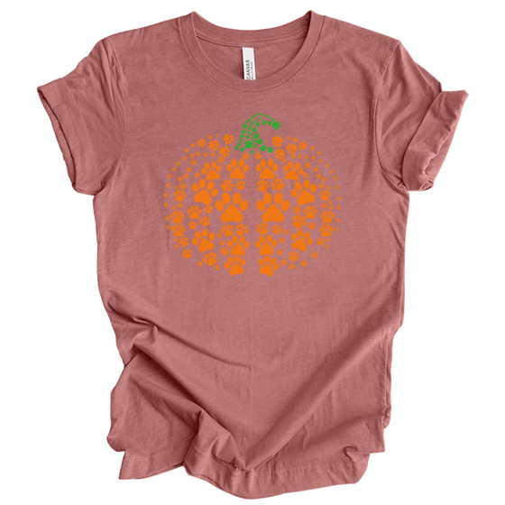 Paw Pumpkin | Adult T-Shirt