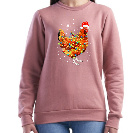 Christmas Chicken | Adult Sweatshirt