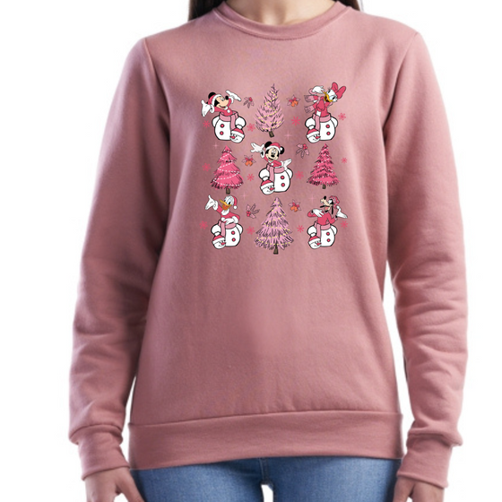 Pink Christmas | Adult Sweatshirt