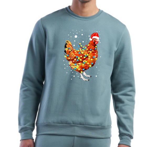 Christmas Chicken | Adult Sweatshirt