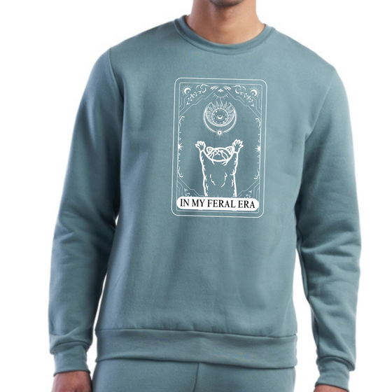 In my Feral Era Tarot Card | Adult Sweatshirt