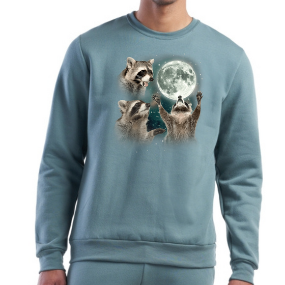 Racoon Moon | Adult Sweatshirt