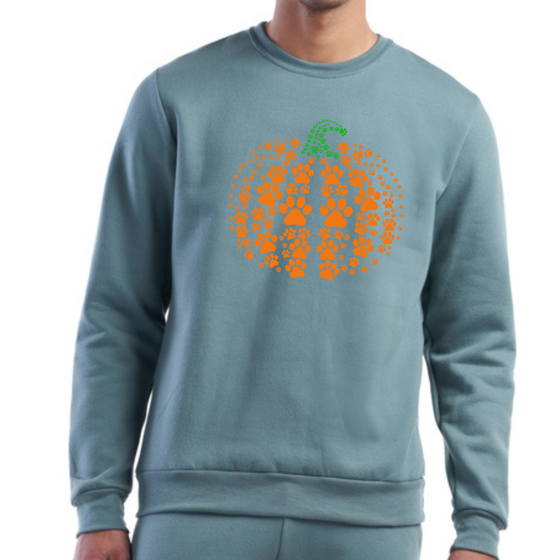 Paw Pumpkin | Adult Sweatshirt