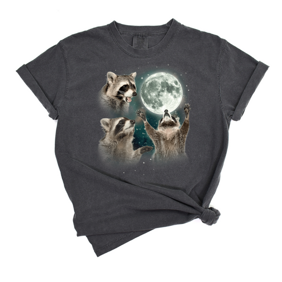 Racoon Moon | Adult T-Shirt